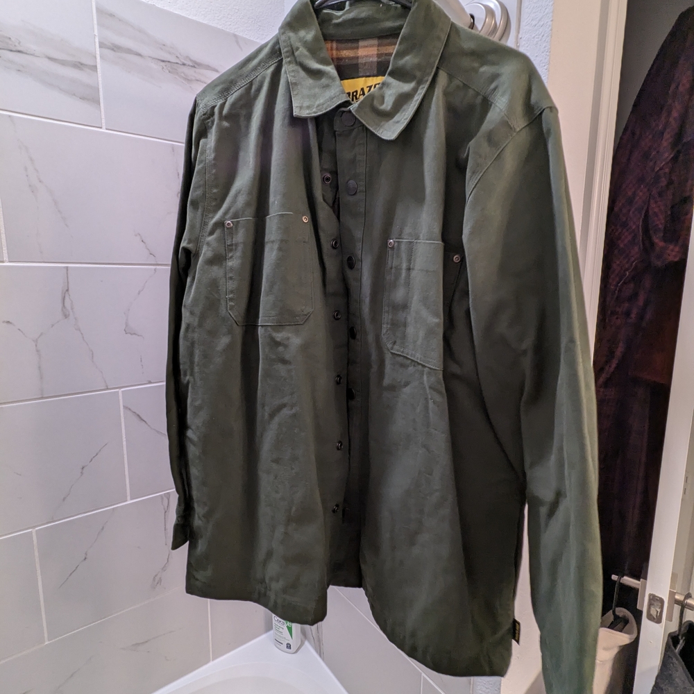 Brazos Men's Green Jacket